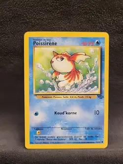 Goldeen POISSIRENE 53/64 French Jungle Set Pokemon Non Holo - Image 1