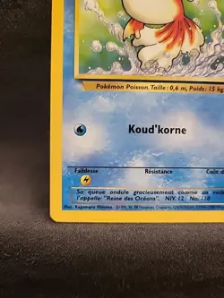 Goldeen POISSIRENE 53/64 French Jungle Set Pokemon Non Holo - Image 5