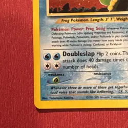 Politoed HOLO Neo Discovery 8/75 Pokemon TCG HP Light creases Raw Ungraded - Image 5