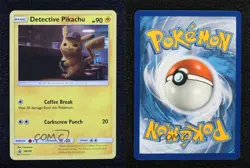 Detective Pikachu Pokemon Sun & Moon Black Star Promo #SM190 - Image 3