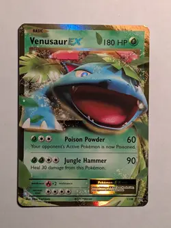 Pokemon TCG XY Evolutions Venusaur EX 1/108 NM - Image 1