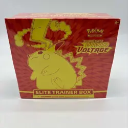 Pokemon TCG Sword & Shield Vivid Voltage Elite Trainer Box ETB Factory Sealed - Image 1