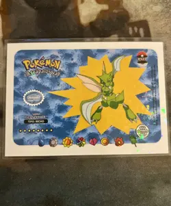 Shiny Pokemon Scyther Who’s That Pokemon Foil Peru #123 - Image 1
