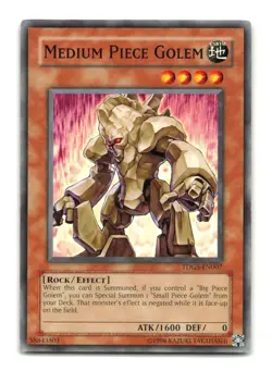 Medium Piece Golem - TDGS-EN007 - YuGiOh-LP - Image 1
