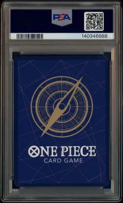 2025 One Piece EN Official Event Top Prize #004 Shanks PSA 10 GEM MINT - Image 3