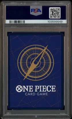 2024 One Piece OP09 EN Manga Alternate Art #051 Buggy PSA 10 GEM MINT - Image 3