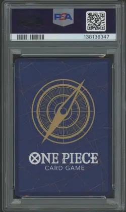 2025 One Piece OP10 EN Manga Alternate Art #119 Trafalgar Law PSA 9 MINT - Image 3