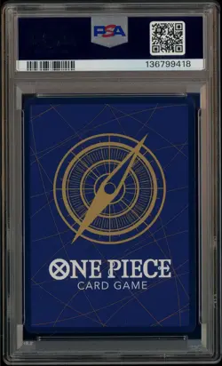 2022 One Piece OP01-Alternate Art #016 Nami Alpha Pre-Errata PSA 10 GEM MINT - Image 3