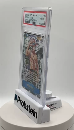 2025 One Piece OP13 EN #119 Portgas D. Ace Manga Alternate Art PSA 10 GEM MINT - Image 2