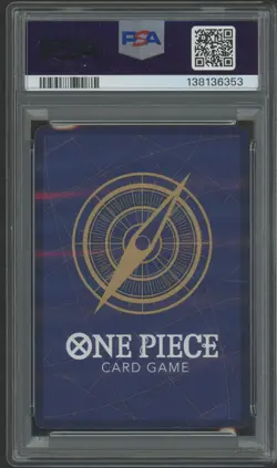 2024 One Piece OP08 EN Manga Alternate Art #118 Silvers Rayleigh PSA 10 - Image 3
