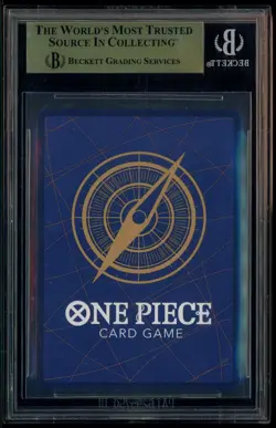 2022-23 One Piece Promo P036 Monkey D Luffy Pre-Release Tournament Winner BGS 10 - Image 3