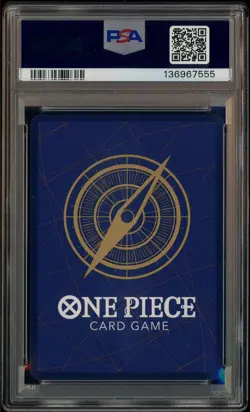 2024 One Piece OP09 En Wanted Alternate Art #119 Monkey D. Luffy PSA 10 - Image 3