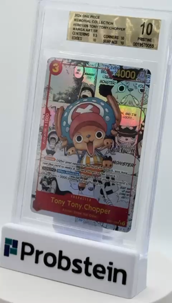 2024 One Piece Memorial Collection EB01006 Tony Tony Chopper Manga BGS 10 - Image 2
