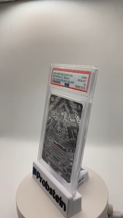 2025 One Piece OP12 English 3rd Anniversary Silver #093 Marshall D. Teach PSA 10 - Image 2