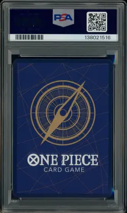 2025 One Piece OP12 English 3rd Anniversary Silver #093 Marshall D. Teach PSA 10 - Image 3
