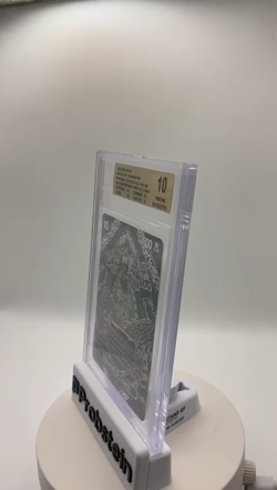2025 One Piece OP12 English 3rd Anniversary Silver #093 Marshall D. Teach BGS 10 - Image 2