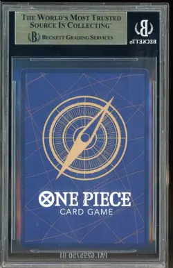 2025 One Piece OP12 English 3rd Anniversary Silver #093 Marshall D. Teach BGS 10 - Image 3