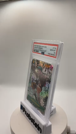2025 One Piece OP-12 EN Manga Alternate Art #118 Jewelry Bonney PSA 10 GEM MINT - Image 2