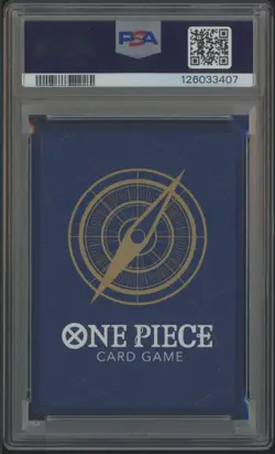 2025 One Piece OP12 JP 3rd Anniversary Gold #093 Marshall D. Teach PSA 10 - Image 3