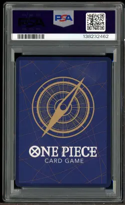 2025 One Piece OP-13 EN Manga Alternate Art #118 Monkey D. Luffy PSA 10 GEM MINT - Image 3