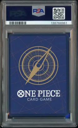 2025 One Piece OP13 EN Manga Alternate Art #119 Portgas D. Ace PSA 10 GEM MINT - Image 3
