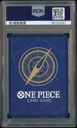 2022 One Piece Japanese OP01 Manga Alternate Art #120 Shanks PSA 10 - Image 3