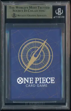 2024 One Piece The Best Premium Booster #OP01016 Nami Manga Art R BGS 10 - Image 3