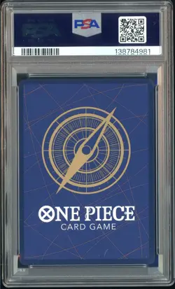 2025 One Piece OP-13 EN Manga Alternate Art #118 Monkey D. Luffy PSA 10 GEM MINT - Image 3