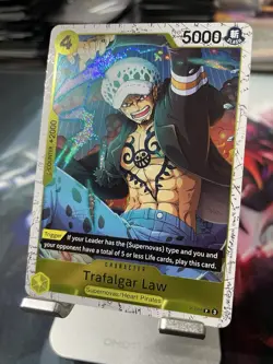 Trafalgar Law - P-088 (Pirate Foil) P-088 Premium Booster -Vol. 2 Foil - Image 1