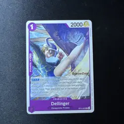 One Piece Card Game Dellinger OP14-067 Uncommon NM Release Event Promo Card - Image 2