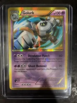 Golurk - 150/149 - Pokemon Boundaries Crossed Black White Secret Rare Card NM - Image 1