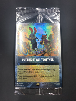 Disney Lorcana Putting It All Together Cinemark Promo Card from Zootopia 2 - Image 1