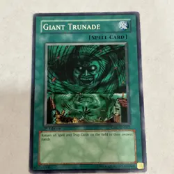 Yu-Gi-Oh! Konami Giant Trunade Spell Card SDRL-EN022 Rise 1st Edition - Image 1