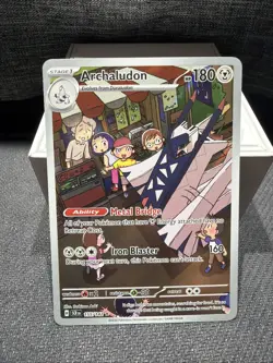 Pokemon TCG Archaludon Card 155/142 Scarlet & Violet Stellar Crown IR - Image 1