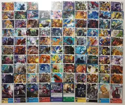 Lot of 100 Japanese Digimon Card Game Card Set Digital Monsters - Image 1