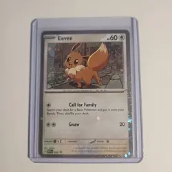 Eevee - 200 (Cosmos Holo) SVP200 Sv: Scarlet & Violet Promo Cards Holo 2 Swirls - Image 1