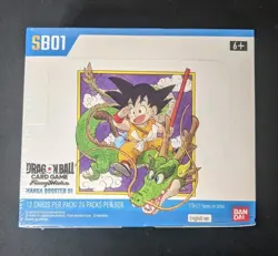Dragon Ball Fusion World - SB01 Manga Booster Box English Sealed - Card Game - Image 1