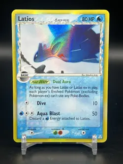 Latios Delta Species 12/110 2006 EX Holon Phantoms Pokemon Card Holo Rare NM- - Image 1