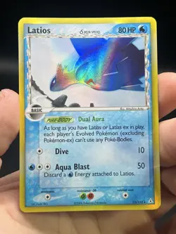 Latios Delta Species 12/110 2006 EX Holon Phantoms Pokemon Card Holo Rare NM- - Image 3