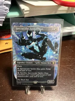 Magic: The Gathering Spectacular Spider-Man (0235) (Borderless) (Textured Foil) - Image 1