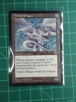 For Bulldozerboser only! Teeka's Dragon Mirage NM English Rare 1996 MTG - Image 1