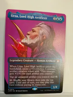 Urza, Lord High Artificer (Borderless) Commander Masters Regular - Image 1