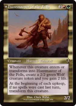 Huntmaster of the Fells // Ravager of the Fells (Retro Frame) [Innistrad - Image 1