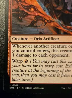 Weftstalker Ardent 0169 Uncommon Edge Of Eternities Magic: The Gathering - Image 4