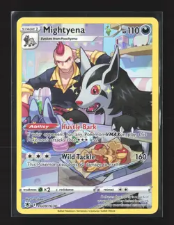 Pokemon SWSH10: Astral Radiance #TG09/TG30 Ultra Rare Mightyena Holo - Image 1
