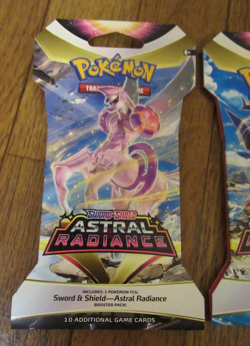 Lot of 3 - Pokemon TCG Sword & Shield Astral Radiance Booster Pack Brand New - Image 2