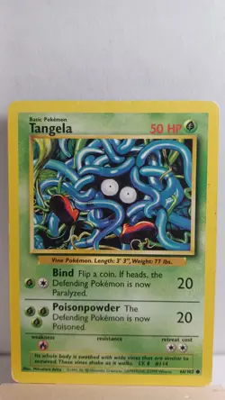 Tangela [HP] - Pokemon TCG Base Set 66/102 [Common] - Image 1