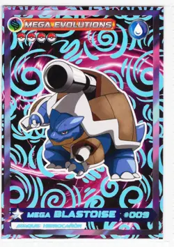 Pokemon Mega Evolutions * BLASTOISE * #009 - RARE BOX HIT - Image 1