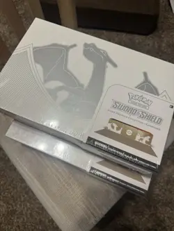 2 BOXES!!! Pokemon TCG Sword and Shield Ultra Premium Collection Charizard Box 820650871115 - Image 1