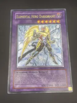 Elemental HERO Darkbright TAEV-EN042 1st Ed Ultimate Rare NM Yu-Gi-Oh! - Image 3